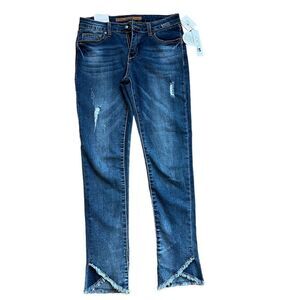 NWT Joe’s Jeans (from NORDSTROM), Girls Size 16, Jeans with frayed tulip…